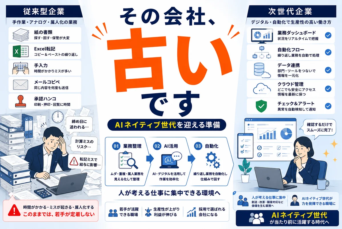就活生の約8割がAIを使う時代｜“AIネイティブ世代”を迎える中小企業の備え